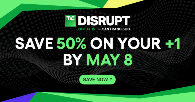 Disrupt 2026 두 번째 패스 50% 할인, 5일 남았다