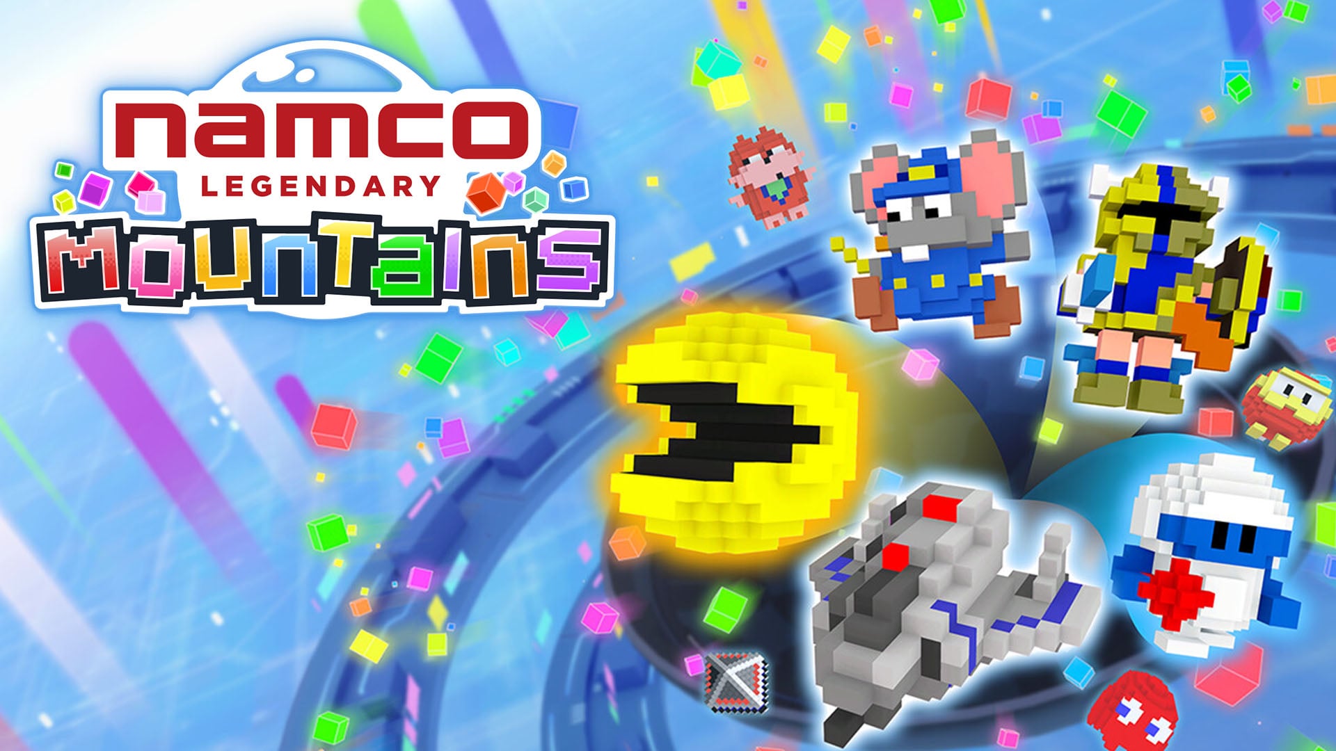 BeXide, Switch 2, Switch 및 PC용 3D 퍼즐 게임 NAMCO LEGENDARY Mountains 발표
