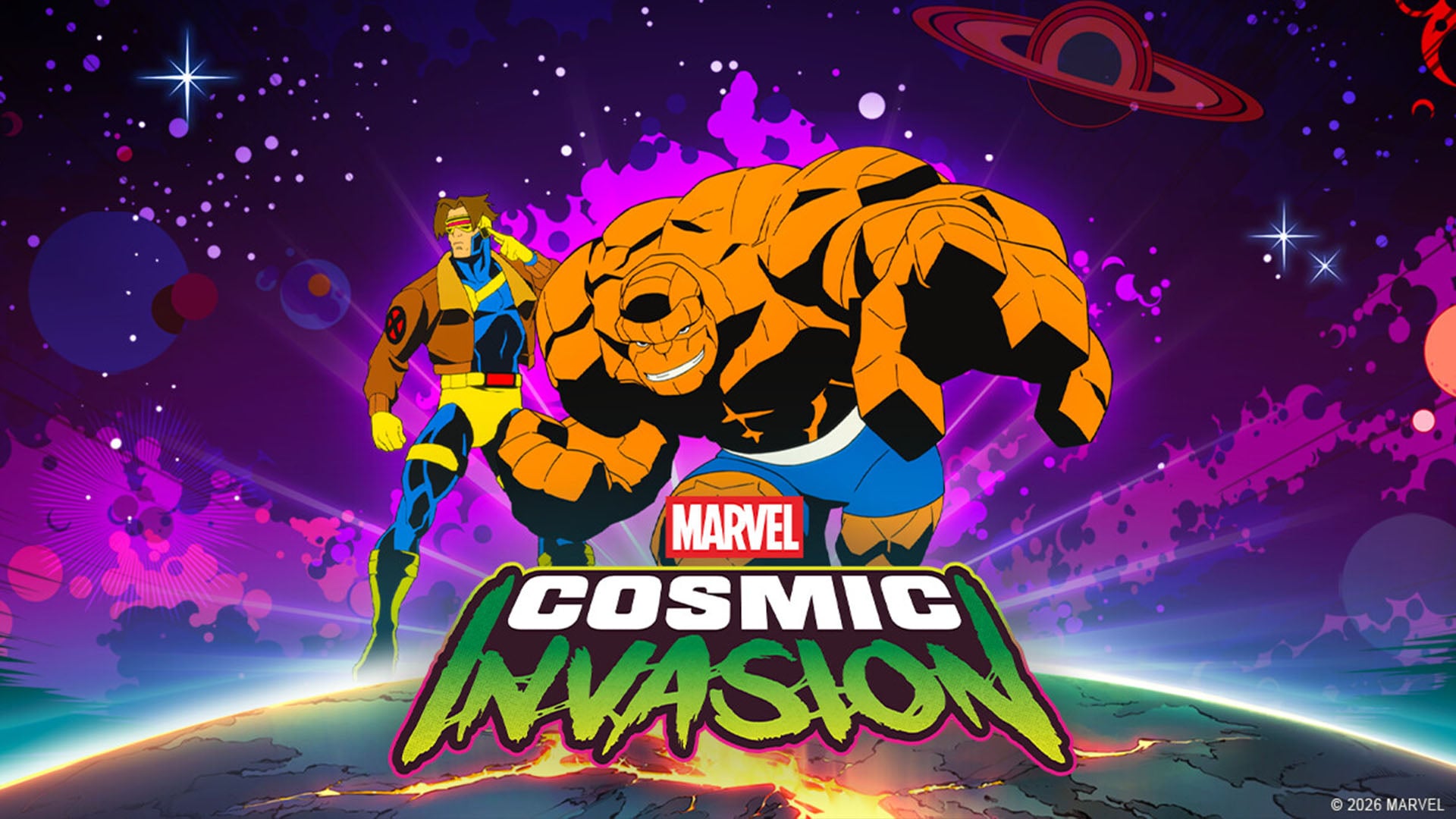 MARVEL Cosmic Invasion DLC 캐릭터 Cyclops 및 The Thing 출시