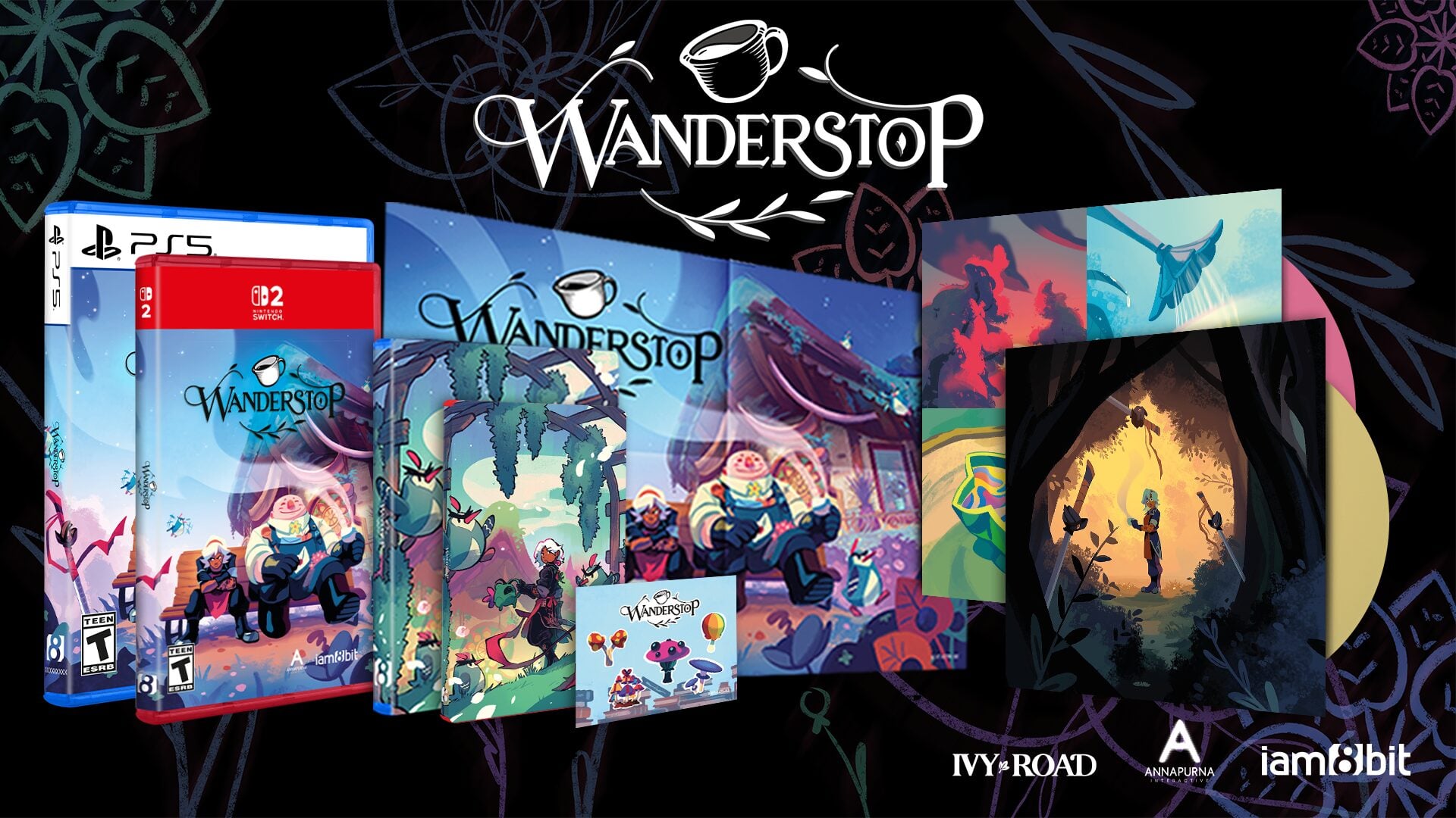 PS5, Switch 2용 Wanderstop 물리적 에디션 발표