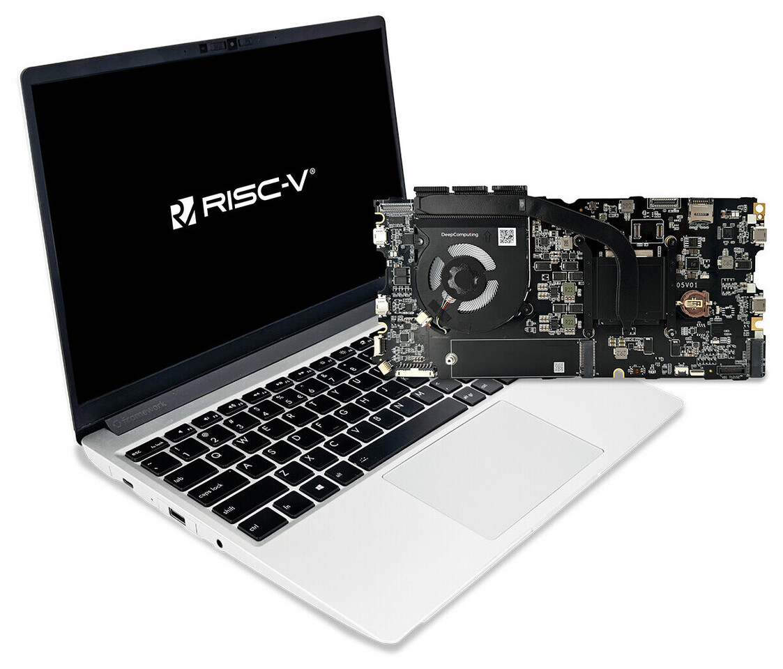 (홍보) DeepComputing, Framework Laptop 13용 DC-ROMA RISC-V 메인보드 III 출시