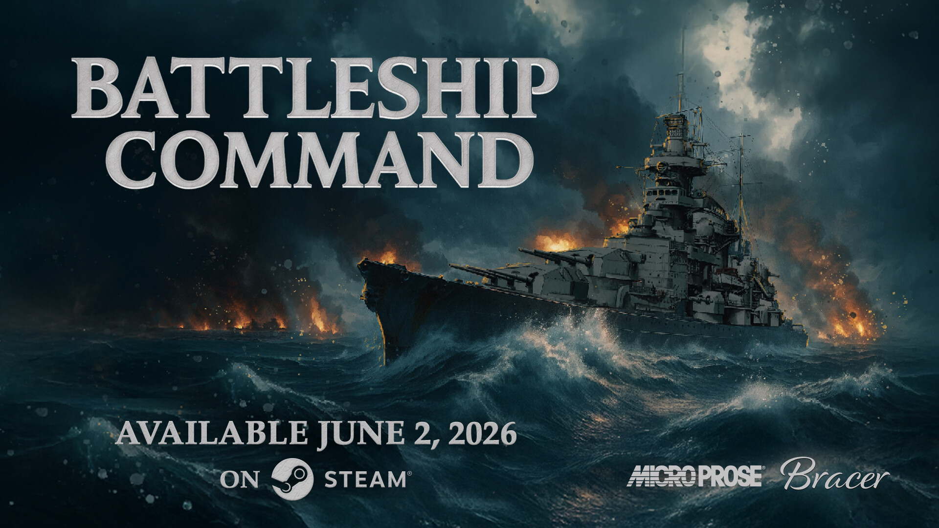 (홍보) MicroProse, Battleship Command 6월 2일 출시일 발표