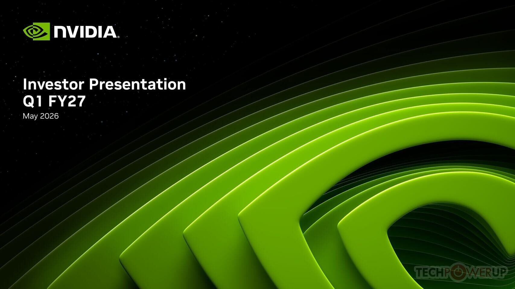 (홍보) NVIDIA, 2027 회계연도 1분기 재무 결과 발표