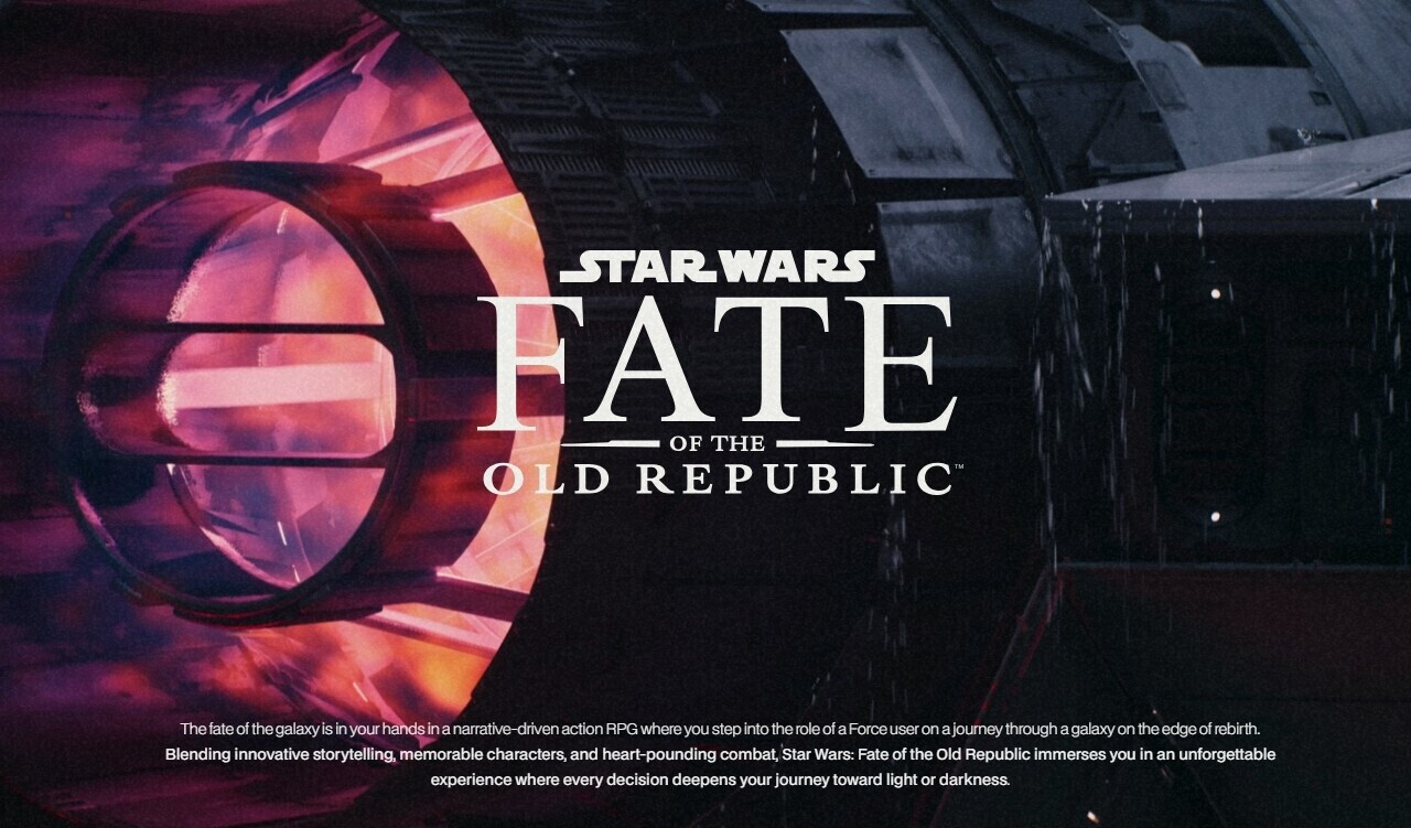 Star Wars: Fate of the Old Republic 감독은 긴밀하고 집중된 경험을 암시합니다. "더 큰 것이 더 좋은 것은 아닙니다."