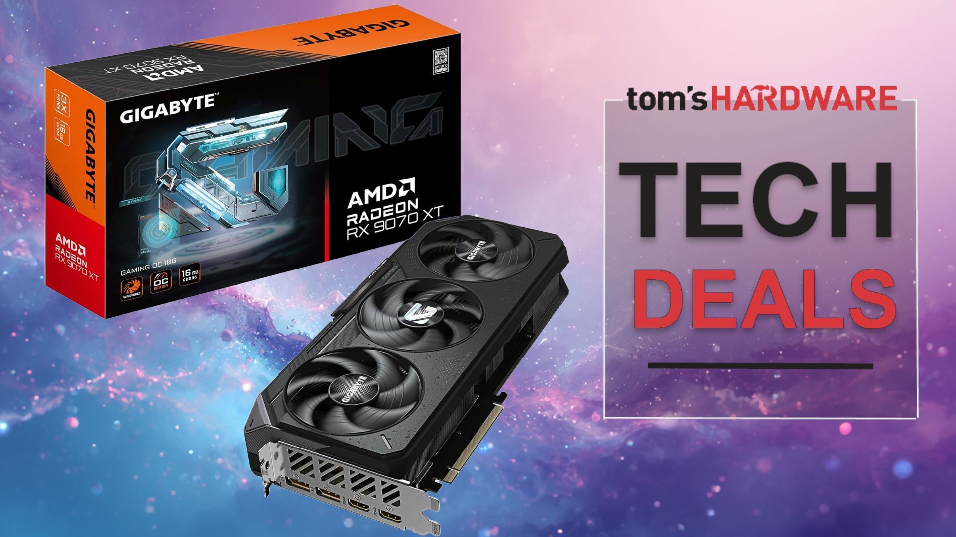 AMD의 플래그십 RX 9070 XT GPU가 Amazon 라이트닝 세일에서 사상 최저인 629달러를 기록했습니다. Gigabyte의 게이밍 OC 그래픽 카드가 이제 110달러 할인됩니다.