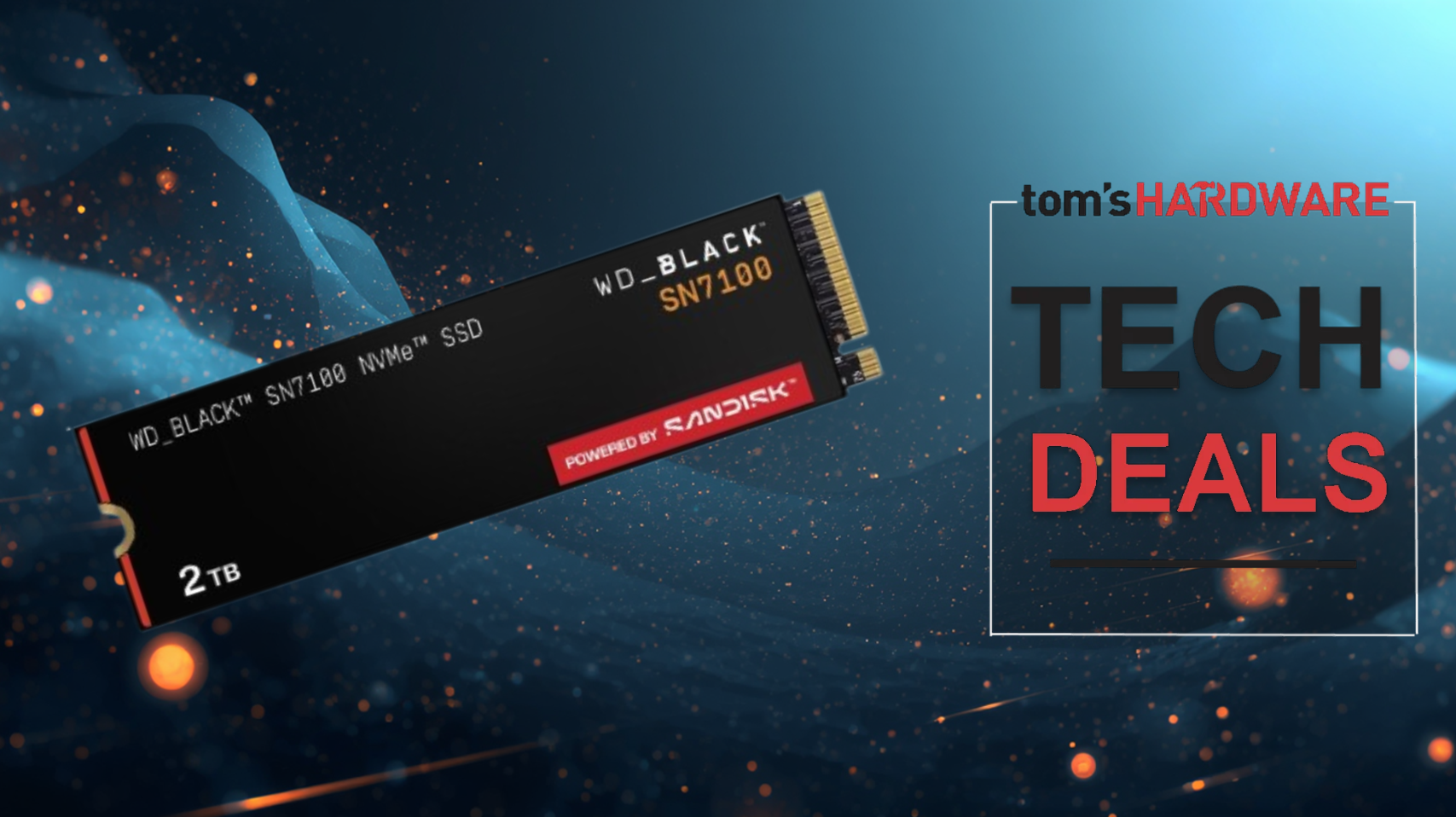 단 $299.99에 2TB Western Digital Black SN7100 SSD를 구매하세요. $200를 절약하면 PCIe 4.0 M.2 SSD를 보다 합리적인 가격대로 낮출 수 있습니다.